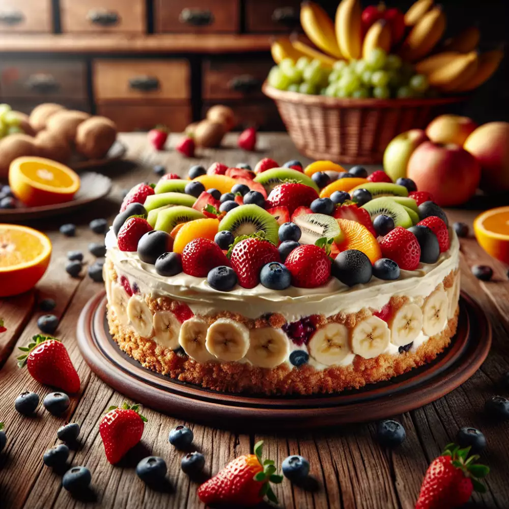 Nepečený Dort S Ovocem