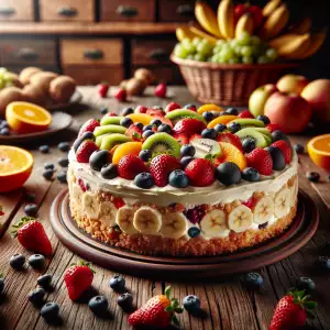 Nepečený Dort S Ovocem